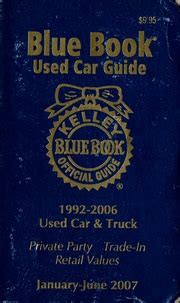 kelley blue book  car guide january june  kelley blue