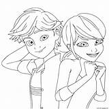 Adrien Coloring Pages Agreste Cheng Dupain Printable sketch template