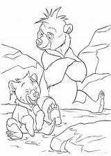 Brother Bear Coloring Pages Coloringpages1001 Disney sketch template