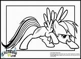Coloring Pages Rainbow Dash Pony Little Mlp Printable Clipart Print Kids Mandala Sheets Heart Halloween Princess Popular Sheet Coloringhome Baby sketch template