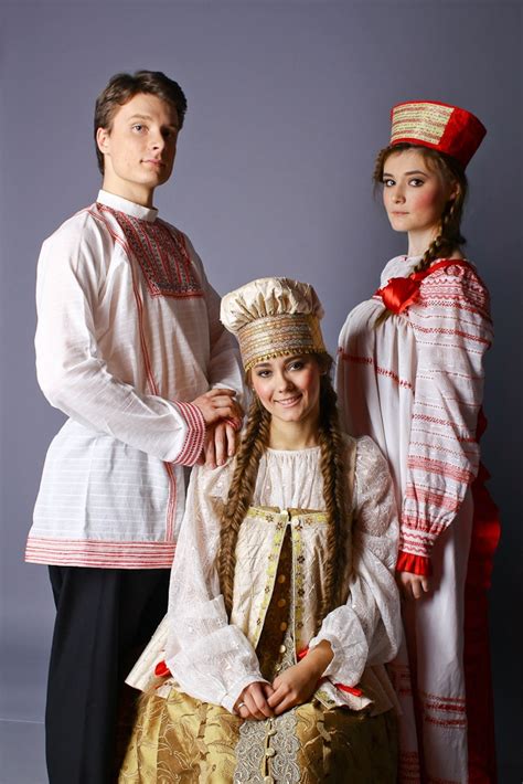 Rusia Traditional Costumes Russian Fashion Russian Folk Dress