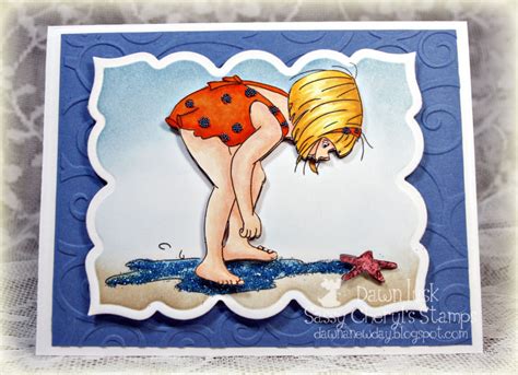 on the beach by dawnl at splitcoaststampers