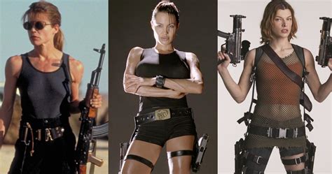 top  female protagonists  action movies