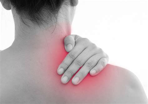 suffering  neck  shoulder pain