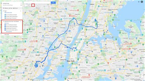 learn    google maps trip planner   easy steps