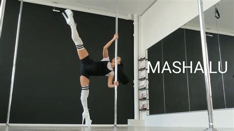 masha lu exotic pole dance youtube