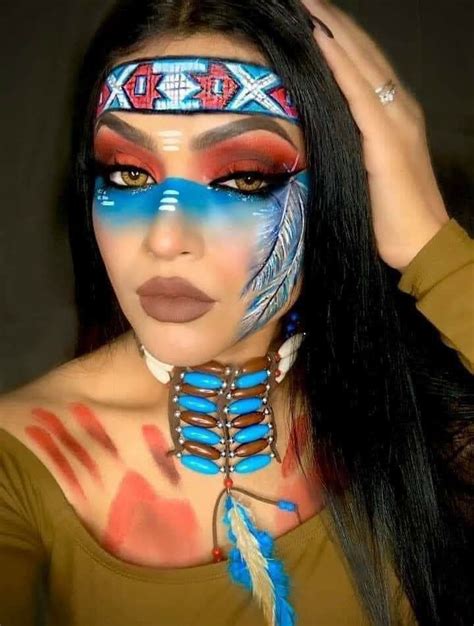 how to do native american makeup for halloween gail s blog