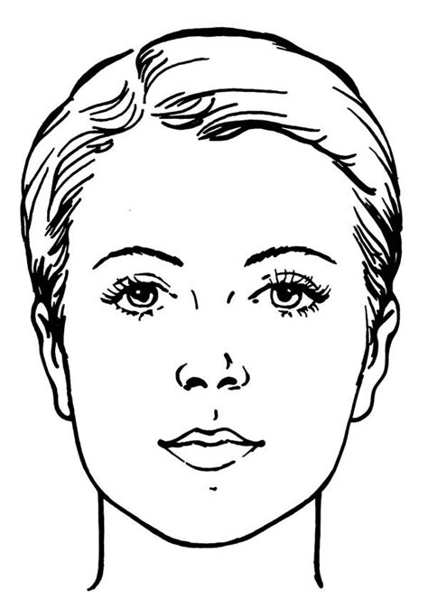 beautiful women coloring pages water works face coloring page