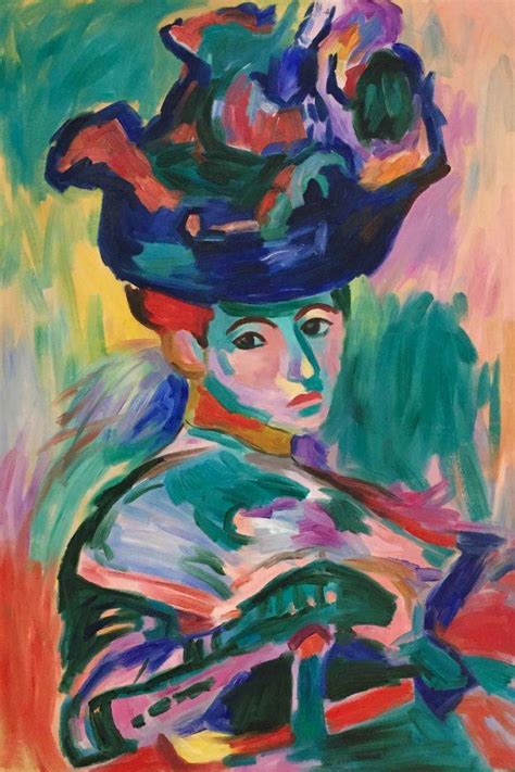 henri matisse woman with a hat femme au chapeau 1905 — are na