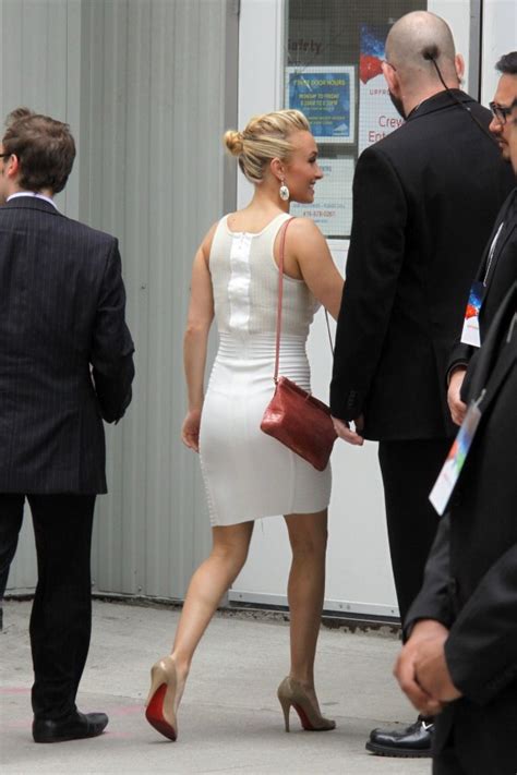 hayden panettiere hot in white tight dress at ctv upfront in toronto 06 gotceleb