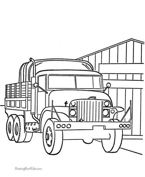 construction truck coloring pages coloring home