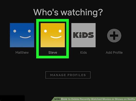 delete  watched movies  shows  netflix  steps