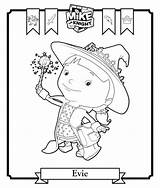 Evie Mike Knight Coloring Pages Fun Kids Votes sketch template