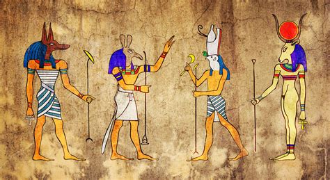 ancient egyptian gods  goddesses chart
