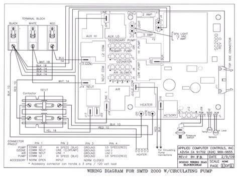 wiring diagrams acc spas applied computer controls