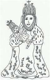 Candelaria Virgen Celebra Jt sketch template