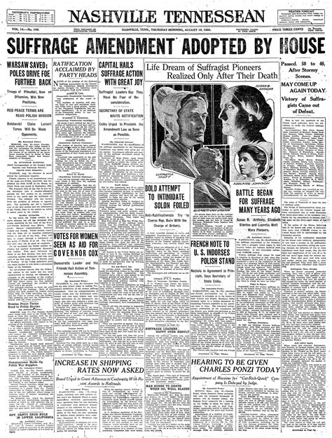 heres   newspaper front pages looked   women