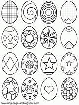 Easter Egg Eggs Coloring Printable Drawing Colouring Designs Pages Drawings Kids Multiple Sheet Patterns Symbol Colour Line Hatching Abstract Pattern sketch template