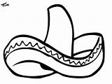 Sombrero Mexicano Charro Coloring Cinco Sombreros Fichasparapintar Colorear Bote Educación Occasions Special Menta Mexicanos Cuadernos Cristal Bordar Guardado sketch template