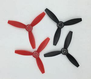 fit  parrot bebop  drone rc pcs propellers props replacement parts blades ebay