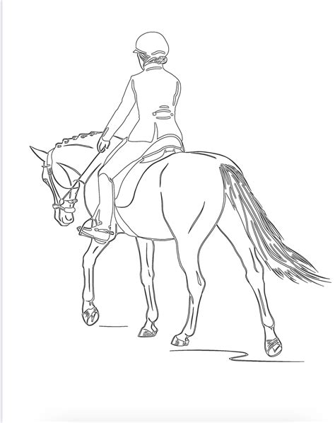 realistic horse coloring pages color info