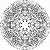 Mastery Mandala sketch template