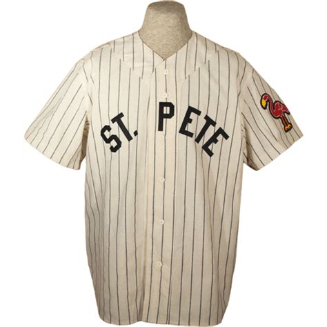 st petersburg saints  home jersey ebbets field flannels