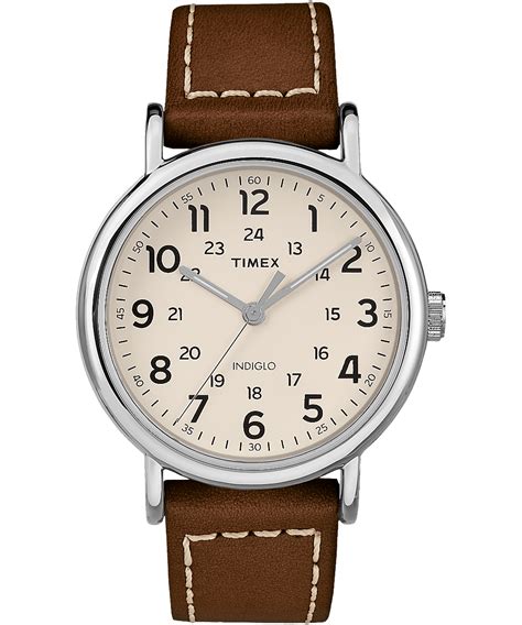 Weekender 2 Piece 40mm Leather Watch Large