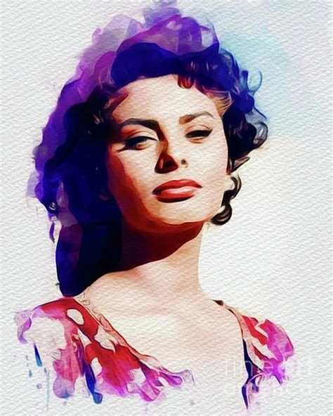 Sophia Loren Vintage Movie Star By Esoterica Art Agency Vintage