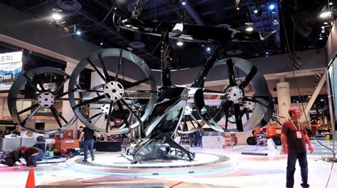 exclusive worlds largest passenger drone  show  ces eftm