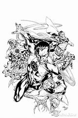 Sinestro Superman Comicartcommunity sketch template