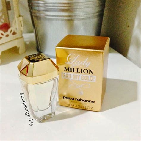 latest perfume lady million eau  gold  women perfumeberry blog