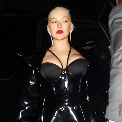 Christina Aguilera Cleavage Is Big Scandal Planet