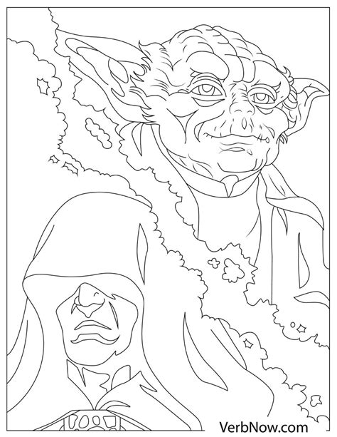yoda coloring pages   printable  verbnow