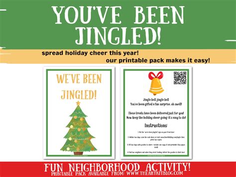 youve  jingled fun christmas activity printable  art kit