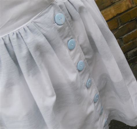 the pin and thimble finished tie dye picnic skirt