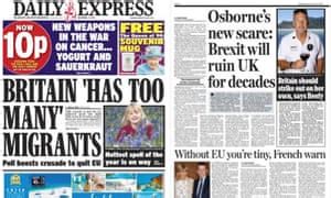 passionate brexit press  setting  agenda media  guardian