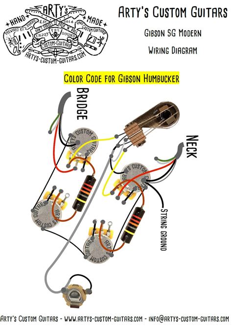 les paul  wiring diagram easywiring