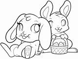 Bunny Easter Coloring Pages Face Printable Getcolorings Bunnies Color Colorin sketch template