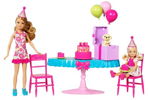 barbie chelsea birthday party set