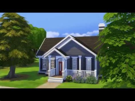 sims  starter house building tutorial youtube