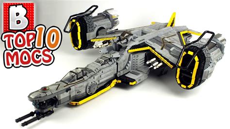 awesome lego shiptember  spaceships weekly top  mocs youtube