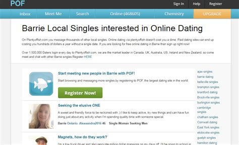 Barrie Free Dating Site