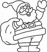 Coloring Christmas Pages Clip Clipart Santa Kids Library sketch template