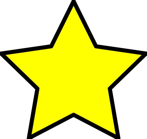 yellow star clip art clipart