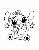 Coloring Stitch Pages Disney Christmas Heart Printable Lilo Book Kids Print Printables Cute Baby Template Gif Library sketch template