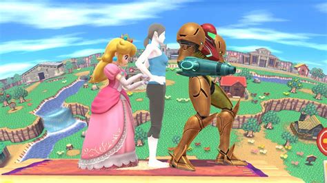 Peach Wii Fit Trainer Samus Super Smash Bros Wii U Super Smash