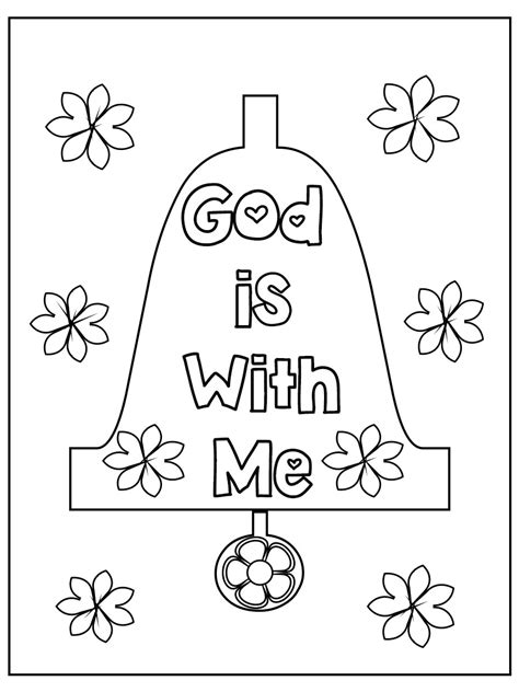 love god coloring page
