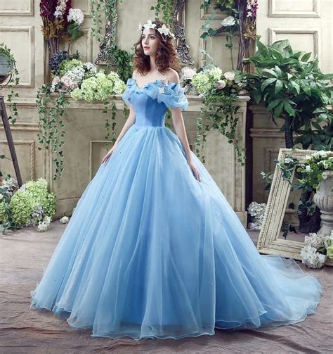 elegant light blue cinderella quinceanera dresses organza ball gown sweet  dresses butterfly