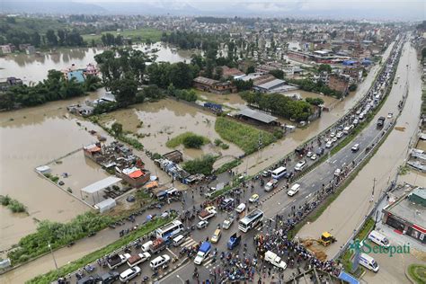 bhaktapur and thimi inundated photo setopati nepal s
